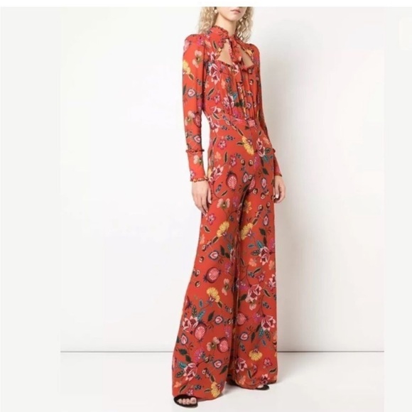 Alexis Imogene Floral Jumpsuit - Picture 1 of 8